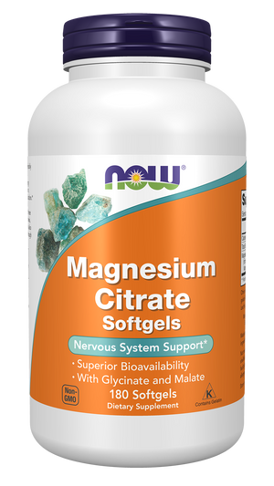 NOW Foods Magnesium Citrate Softgels