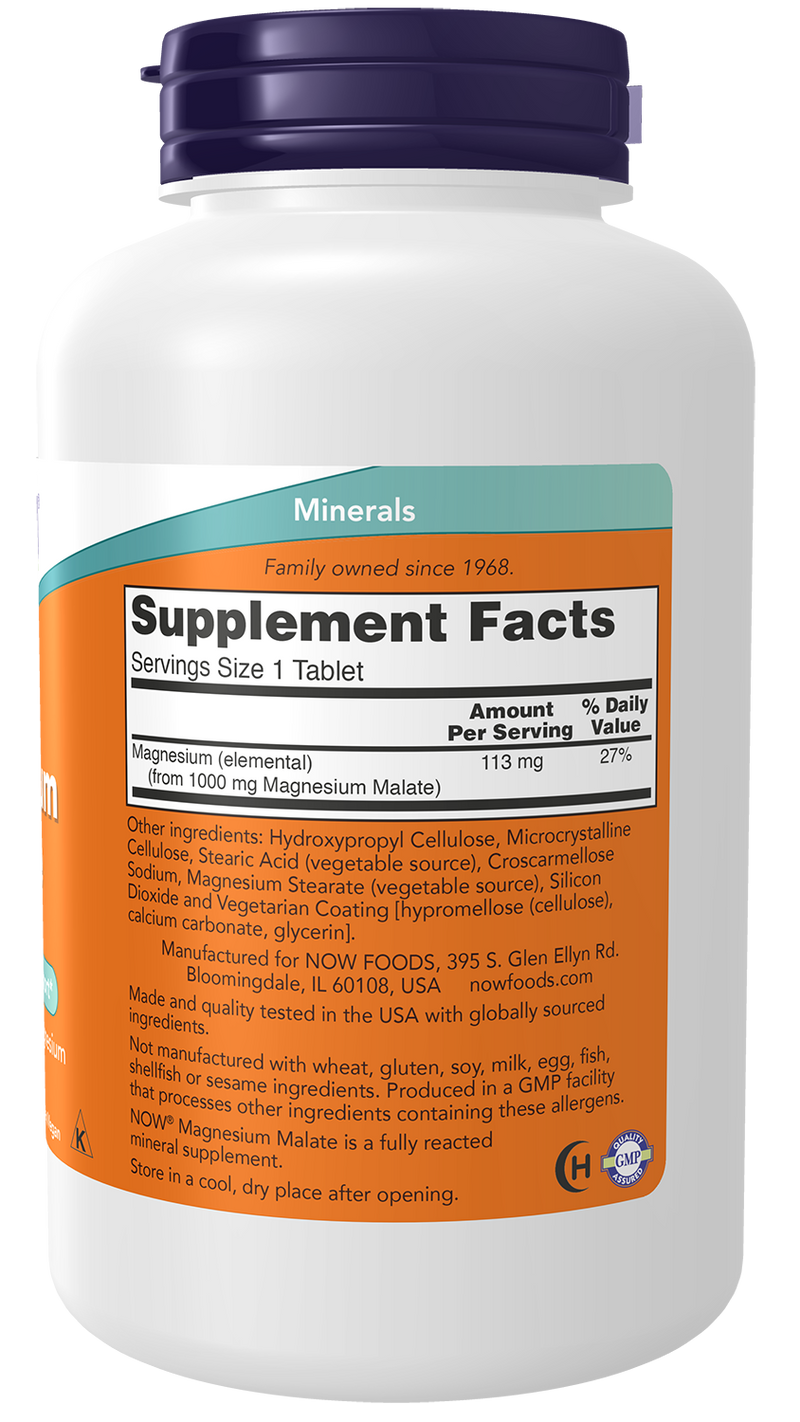 NOW Foods Magnesium Malate