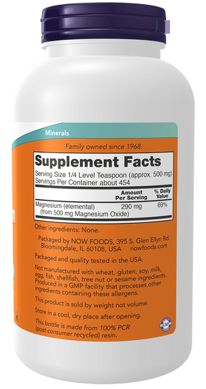 NOW Foods Magnesium Oxide