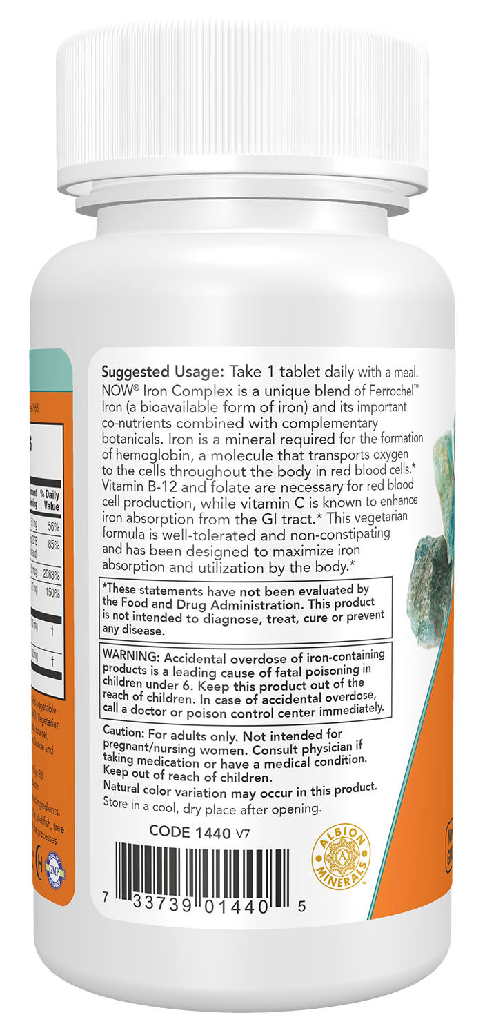 NOW Foods Iron Complex