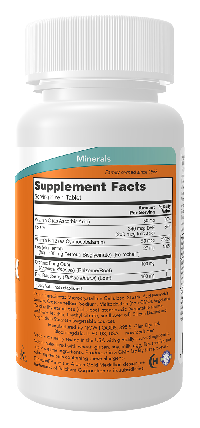 NOW Foods Iron Complex