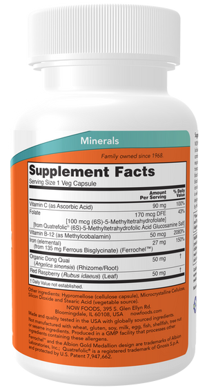 NOW Foods Iron Complex Caps
