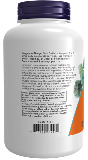 NOW Foods Potassium Citrate