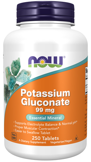 NOW Foods Potassium Gluconate