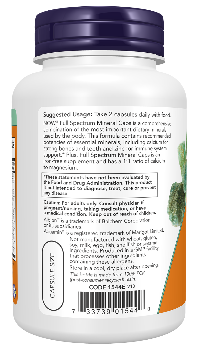 NOW Foods Full Spectrum Mineral Caps