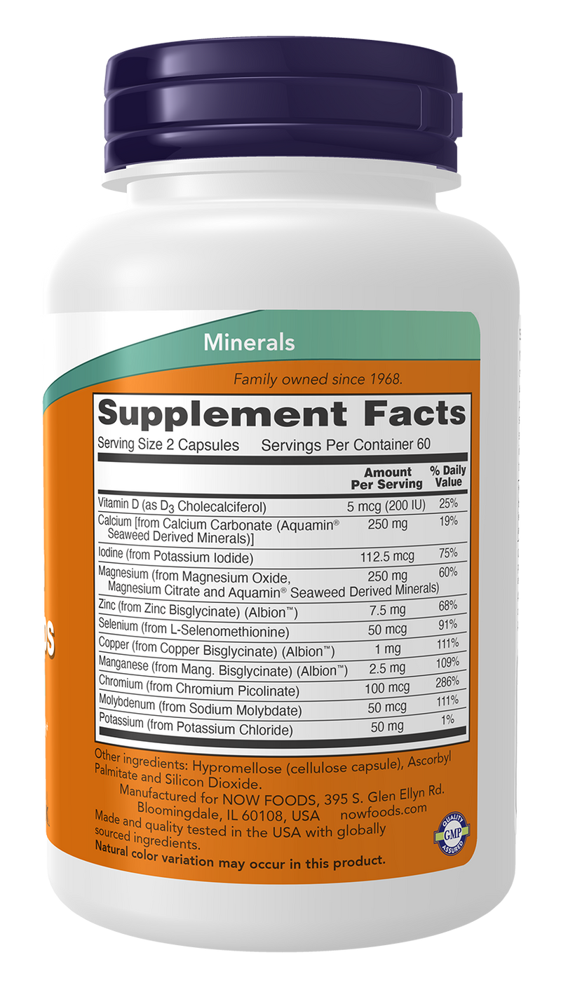 NOW Foods Full Spectrum Mineral Caps