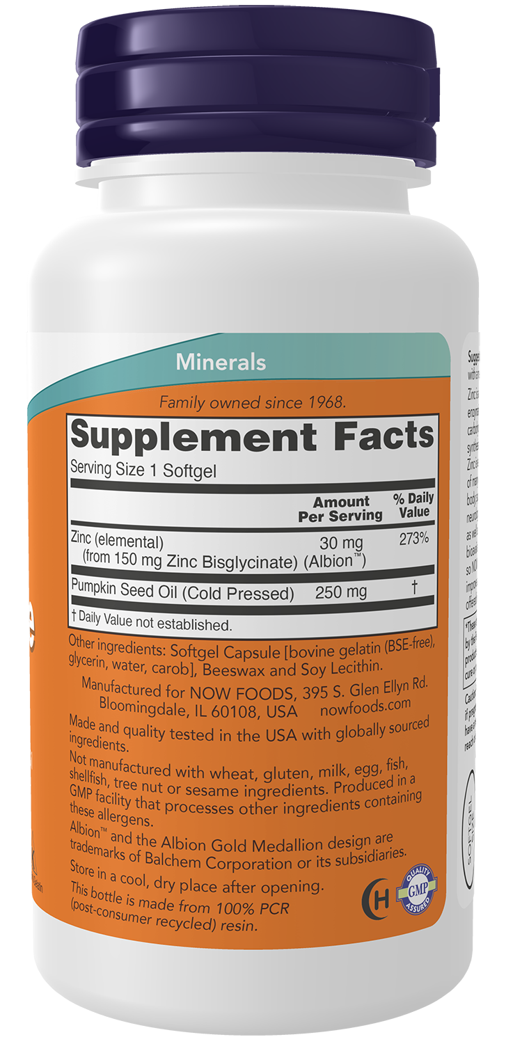 NOW Foods Zinc Glycinate