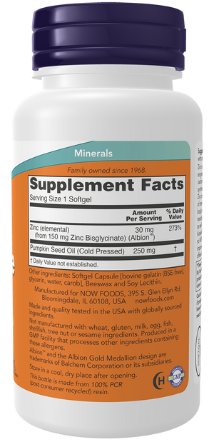 NOW Foods Zinc Glycinate