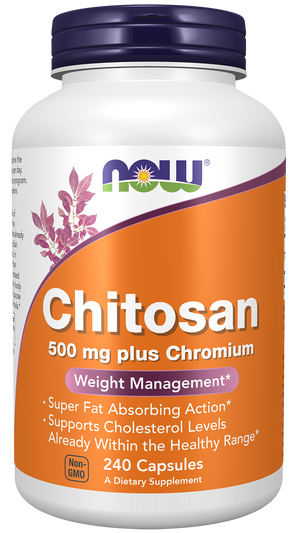 NOW Foods Chitosan Plus Chromium