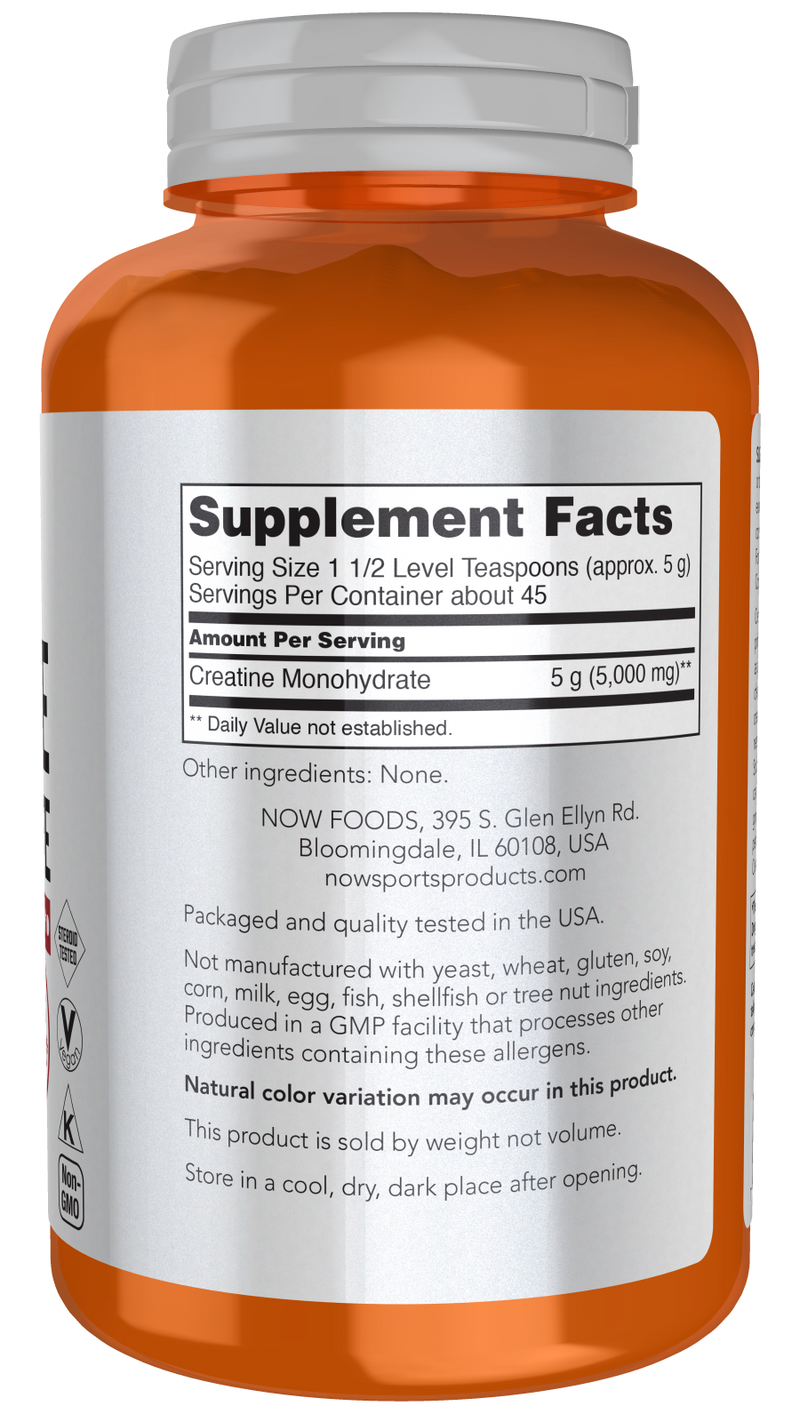 NOW Foods Creatine Monohydrate