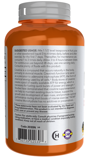 NOW Foods Creatine Monohydrate
