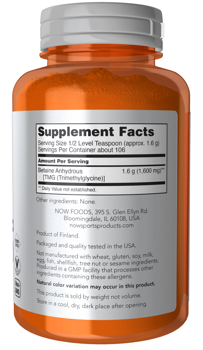 NOW Foods Betaine Powder