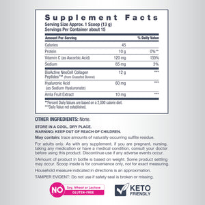 NeoCell Advanced Collagen Peptides with Vitamin C & Hyaluronic Acid