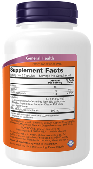 NOW Foods Celadrin & MSM