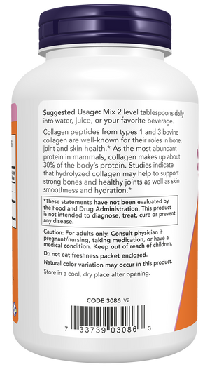 NOW Foods Collagen Peptides Powder