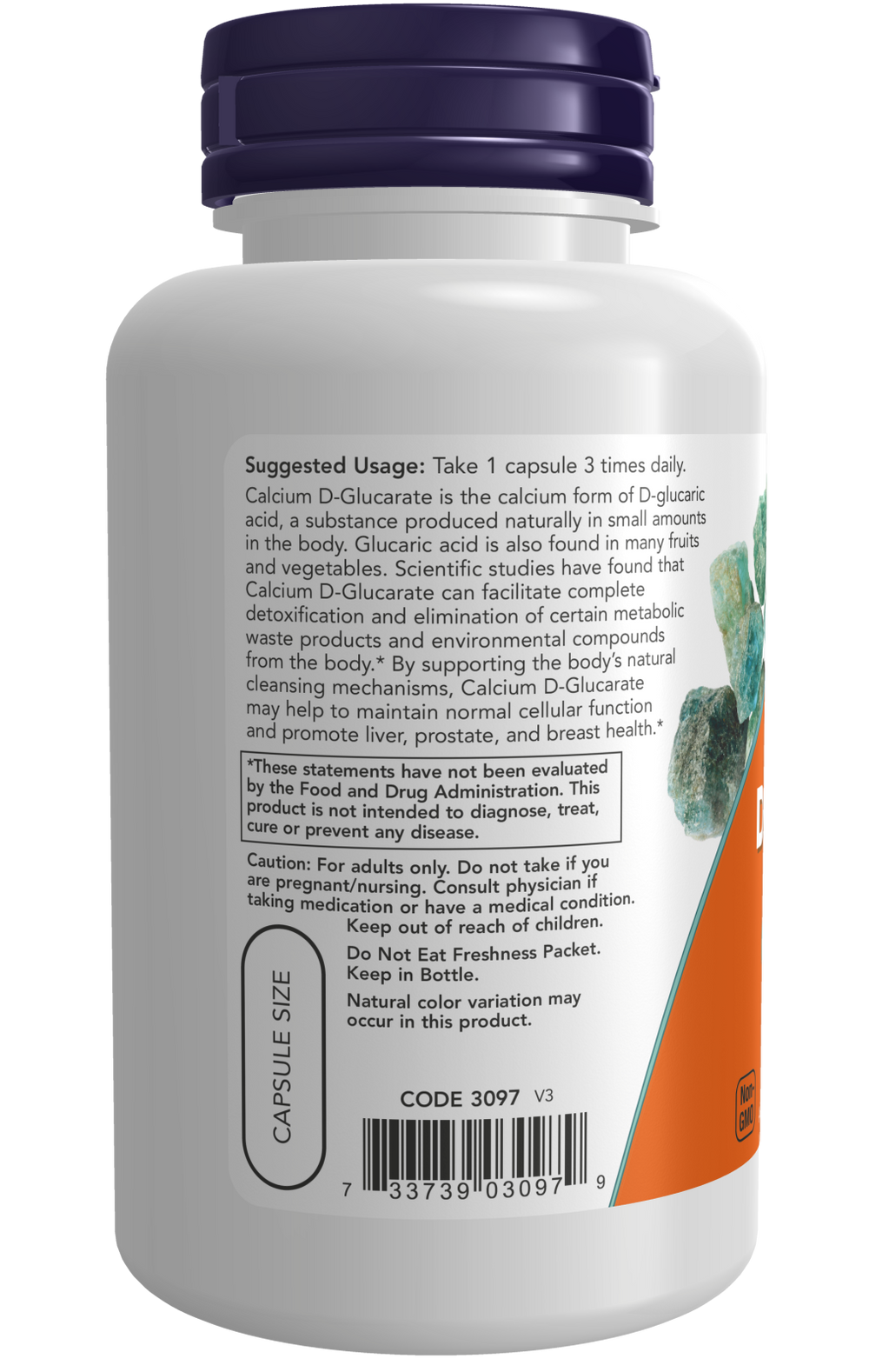 NOW Foods Calcium D-Glucarate