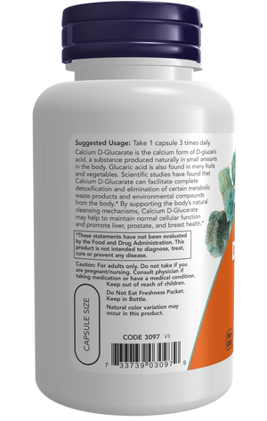 NOW Foods Calcium D-Glucarate