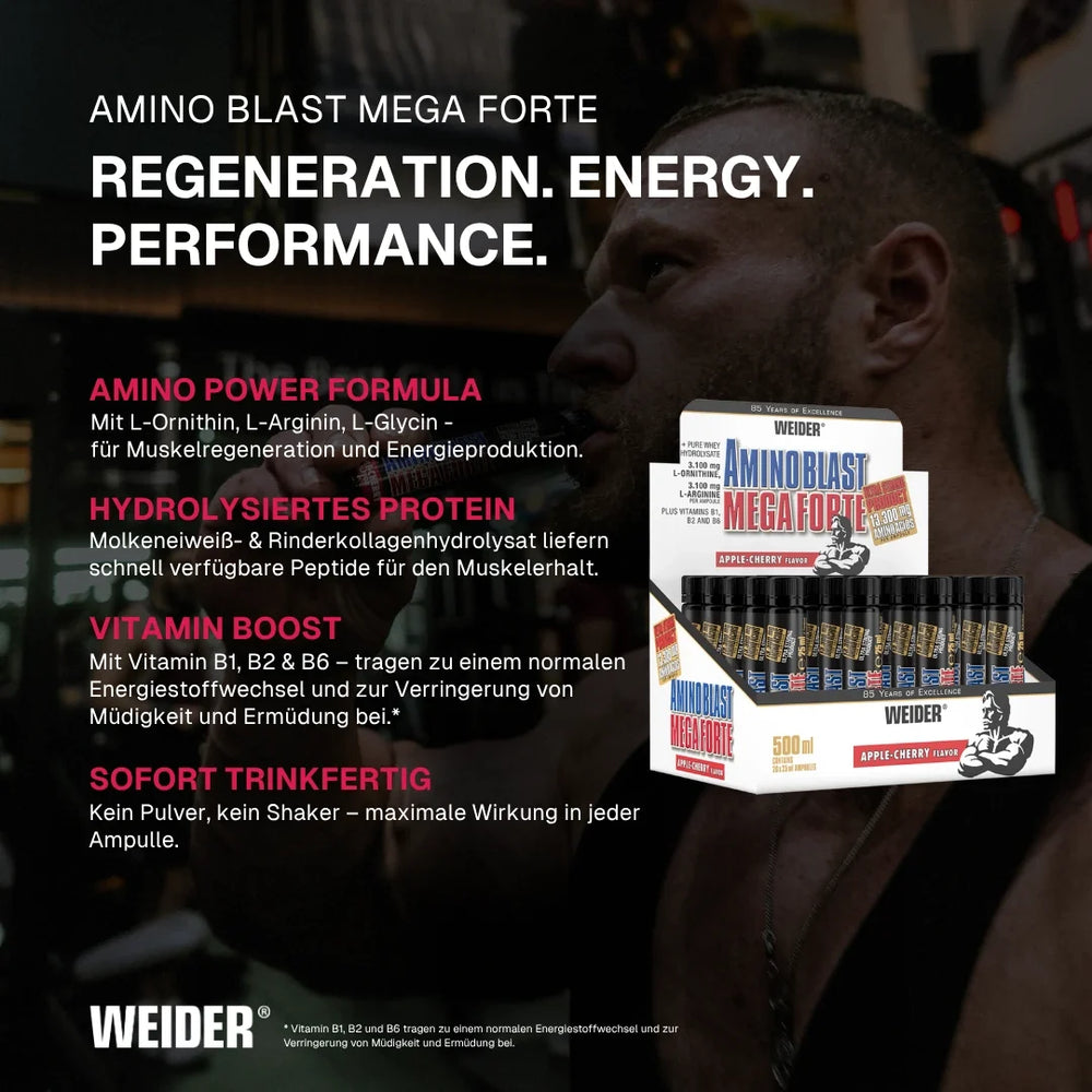Weider Amino Blast Mega Forte