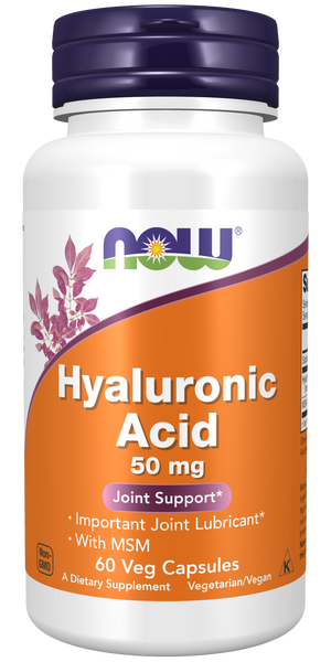 NOW Foods Hyaluronic Acid with MSM