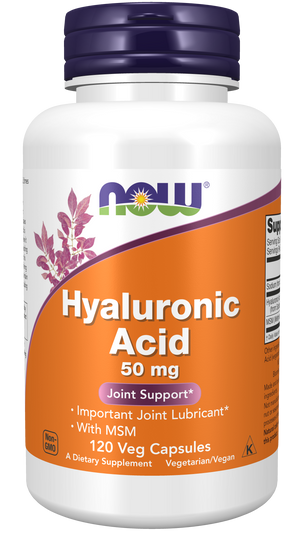 NOW Foods Hyaluronic Acid with MSM