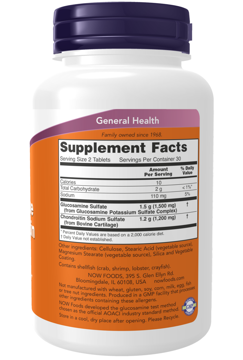 NOW Foods Glucosamine & Chondroitin Extra Strength