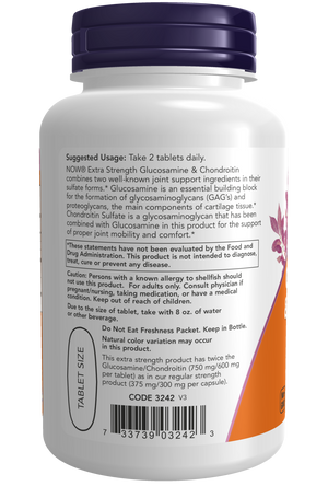 NOW Foods Glucosamine & Chondroitin Extra Strength