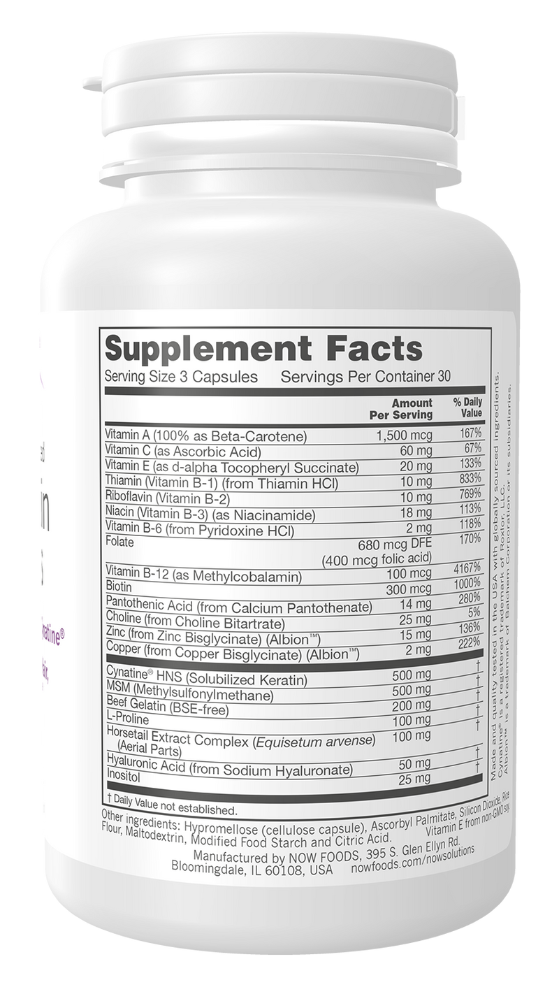 NOW Foods Hair, Skin & Nails