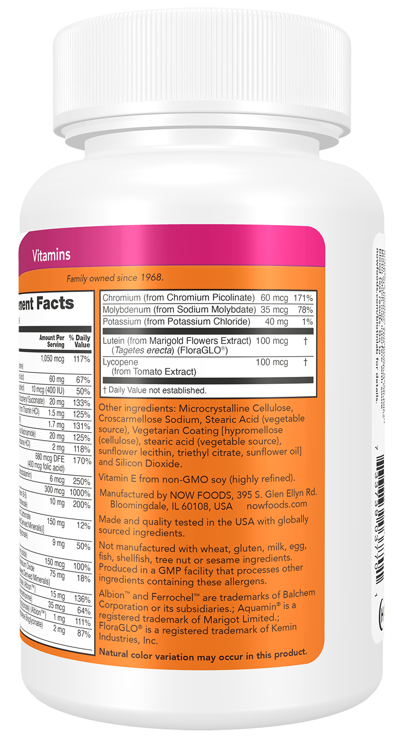 NOW Foods Daily Vits Multi Vitamin & Mineral
