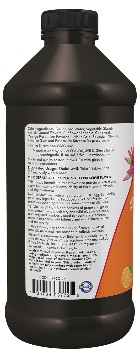 NOW Foods Liquid Multi Vitamin & Mineral