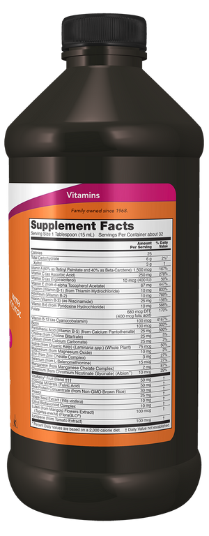 NOW Foods Liquid Multi Vitamin & Mineral