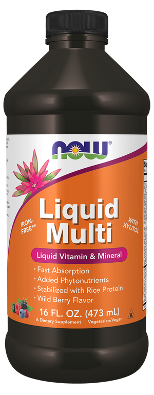 NOW Foods Liquid Multi Vitamin & Mineral