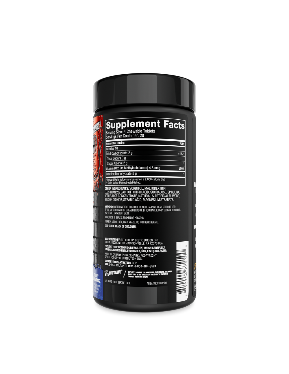 Mutant Creatine Bytz Chewables