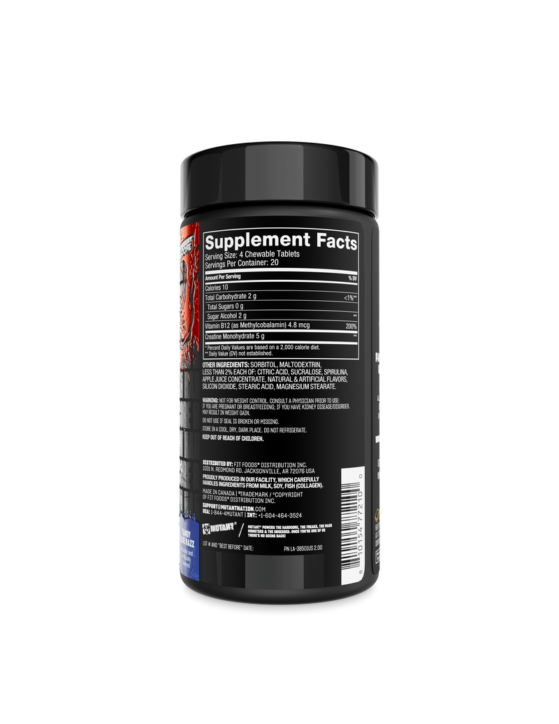 Mutant Creatine Bytz Chewables
