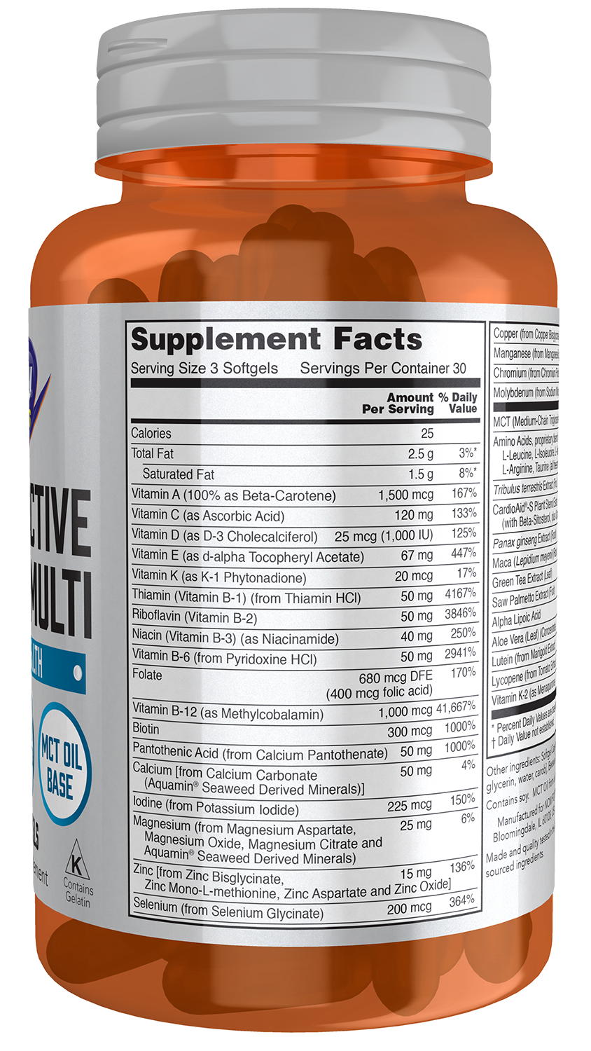 NOW Foods Men's Active Sports Multi