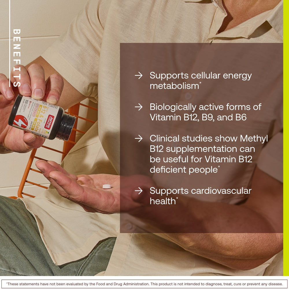 Jarrow Formulas Methyl B-12 & Methyl Folate