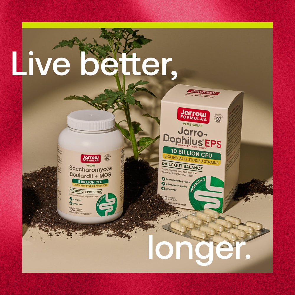 Jarrow Formulas Saccharomyces Boulardii + MOS