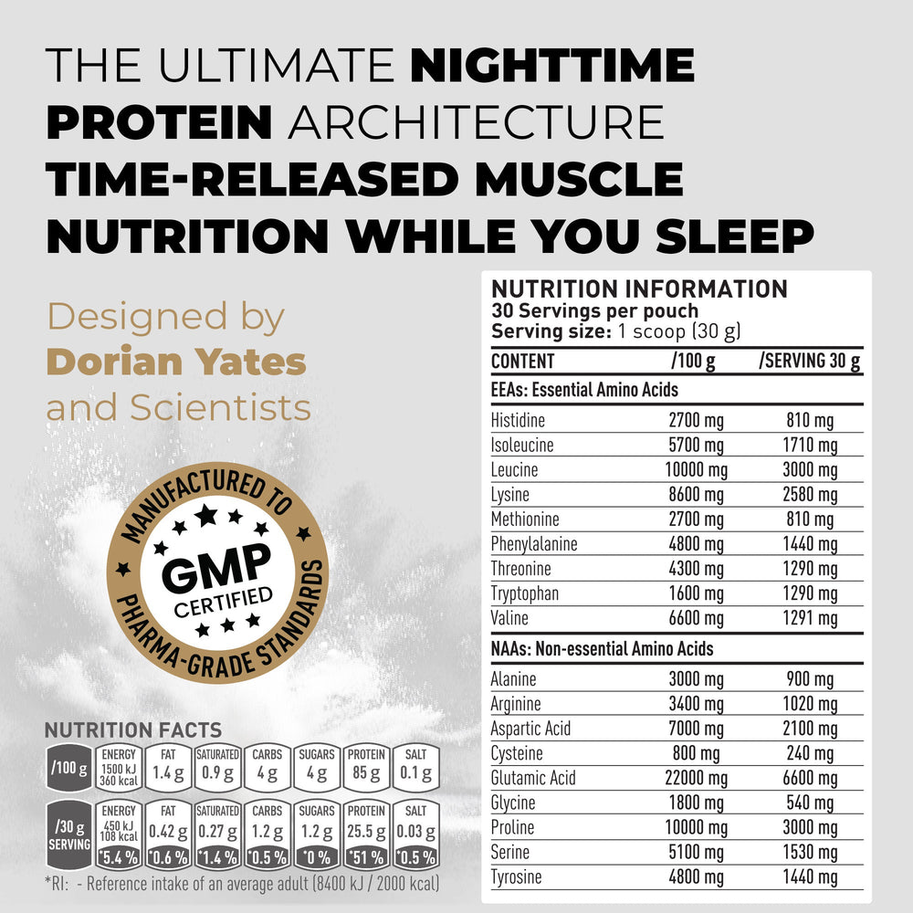 Dorian Yates Micellar Casein