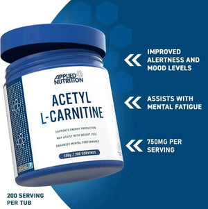 Applied Nutrition Acetyl L-Carnitine