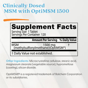 Doctor's Best MSM with OptiMSM
