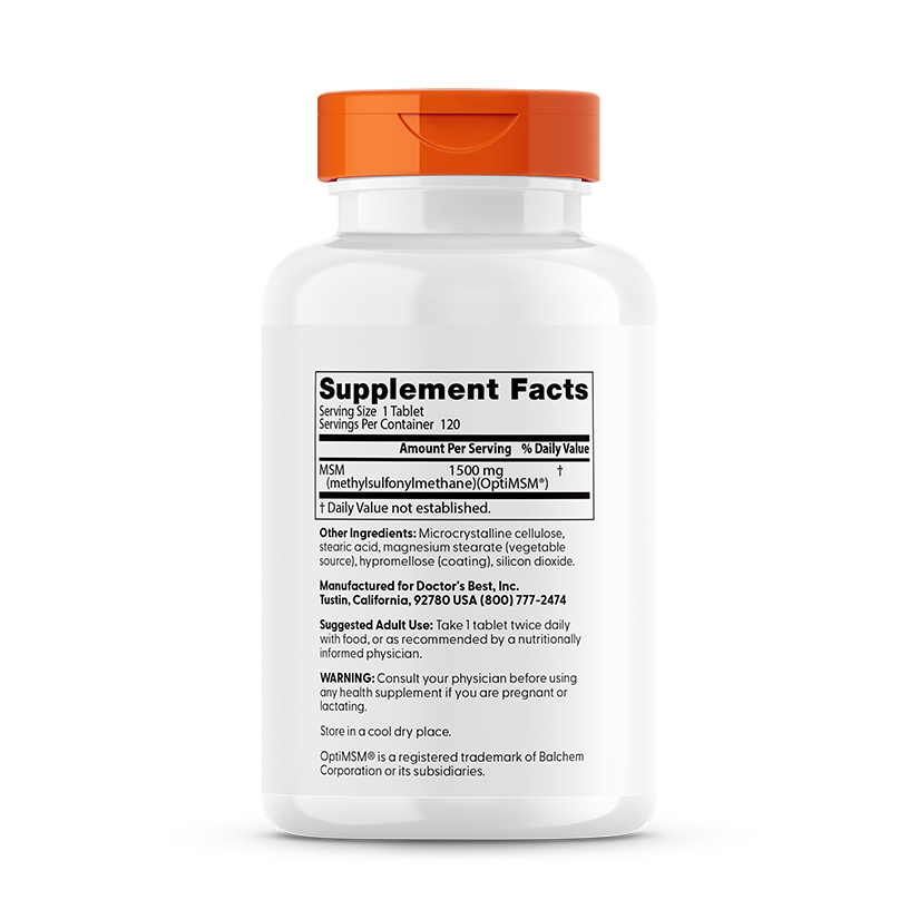 Doctor's Best MSM with OptiMSM