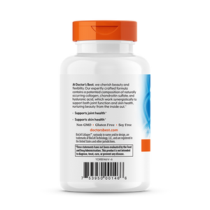 Doctor's Best Hyaluronic Acid + Chondroitin Sulfate with BioCell Collagen