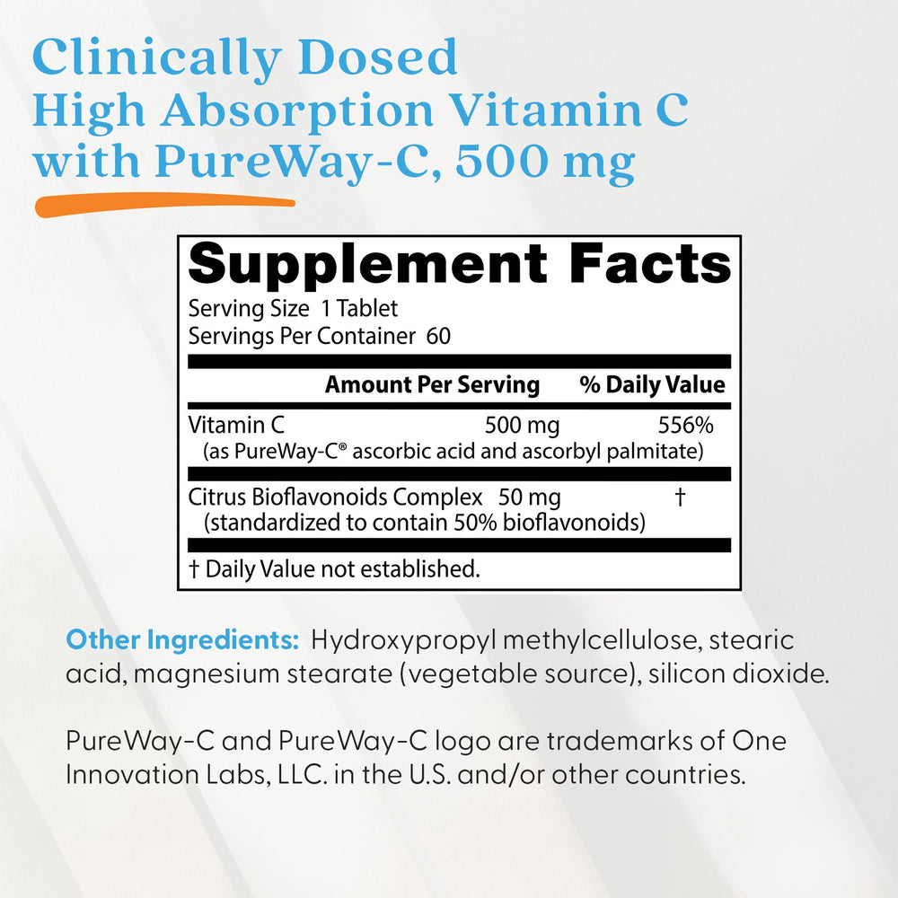 Doctor's Best High Absorption Vitamin C Sustained Release