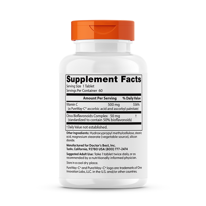 Doctor's Best High Absorption Vitamin C Sustained Release