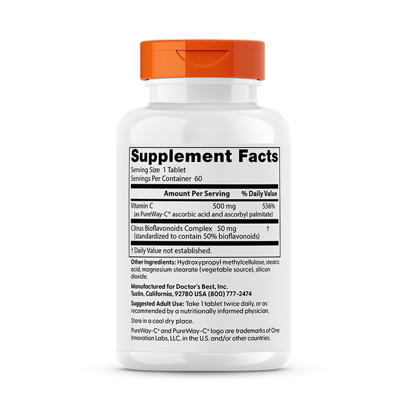 Doctor's Best High Absorption Vitamin C Sustained Release