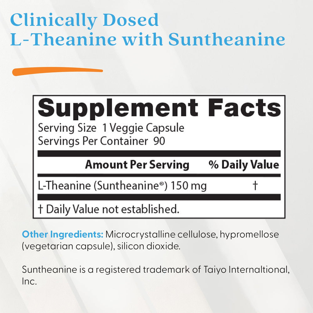 Doctor's Best L-Theanine with Suntheanine
