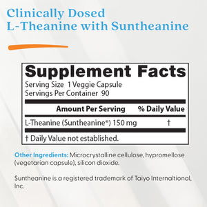 Doctor's Best L-Theanine with Suntheanine
