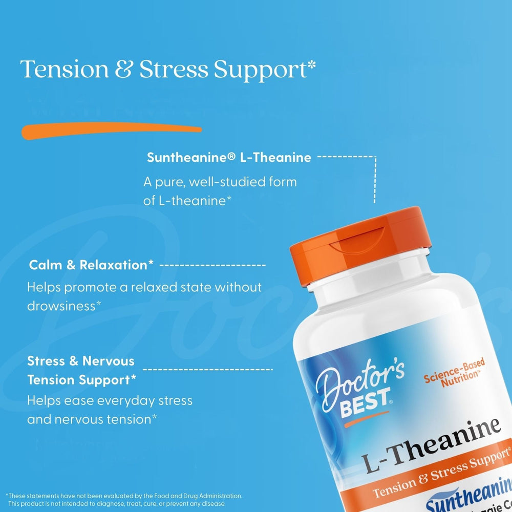 Doctor's Best L-Theanine with Suntheanine