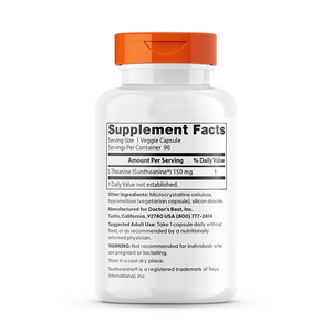 Doctor's Best L-Theanine with Suntheanine