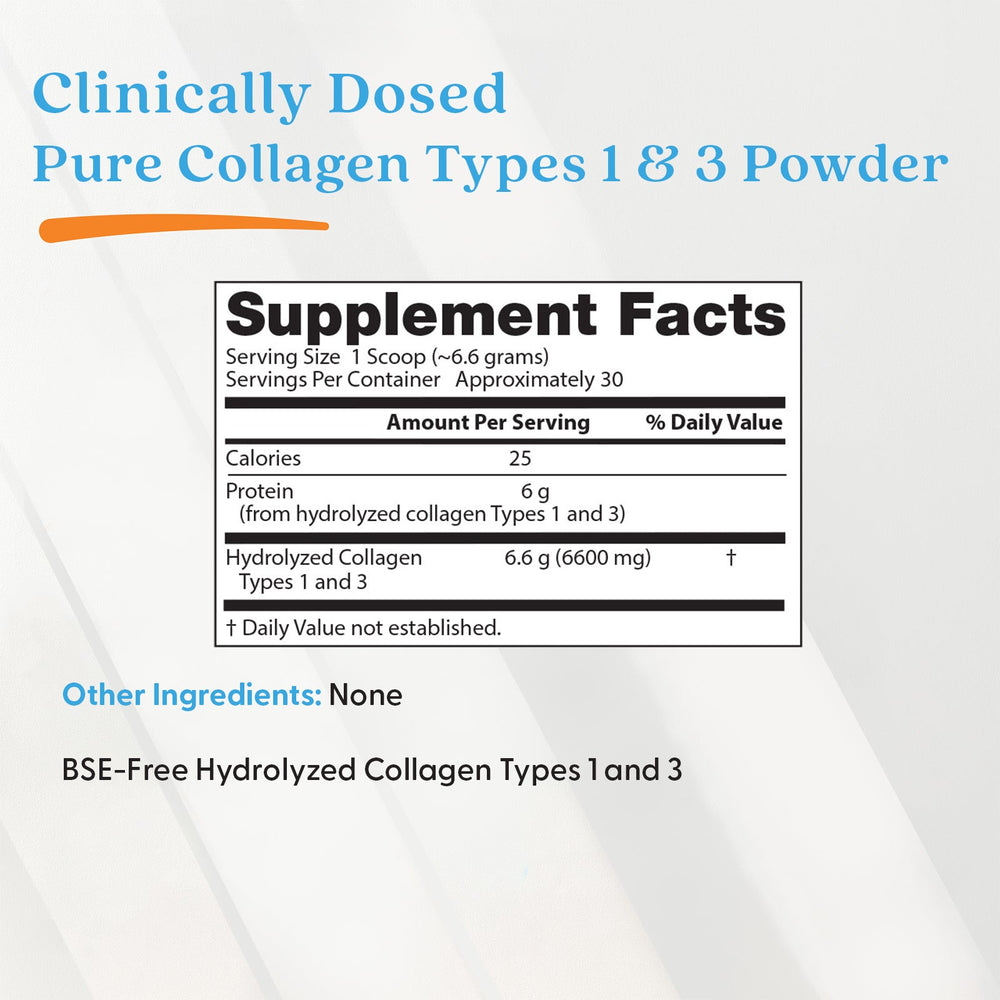 Doctor's Best Pure Collagen Types 1 and 3