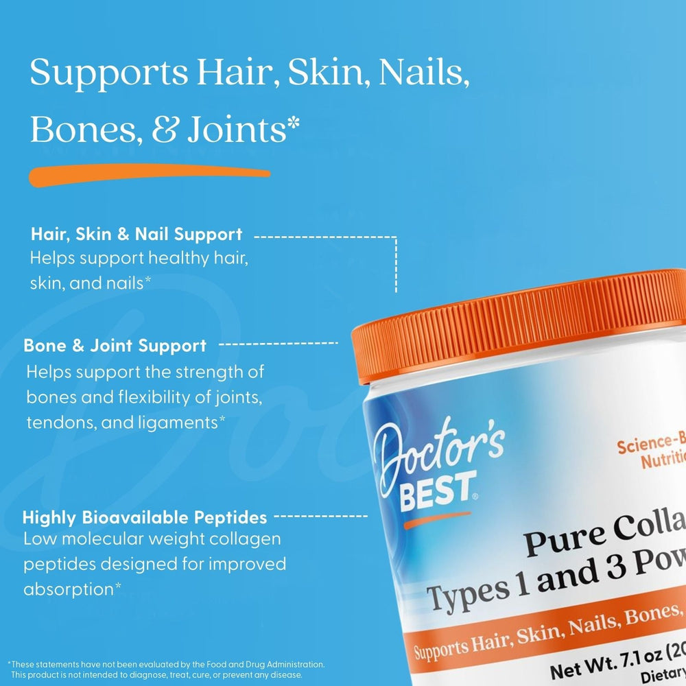 Doctor's Best Pure Collagen Types 1 and 3